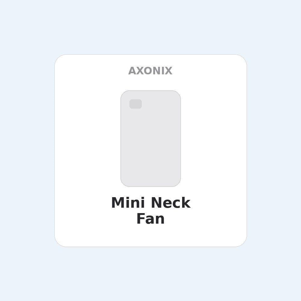 Mini Portable Neck Fan